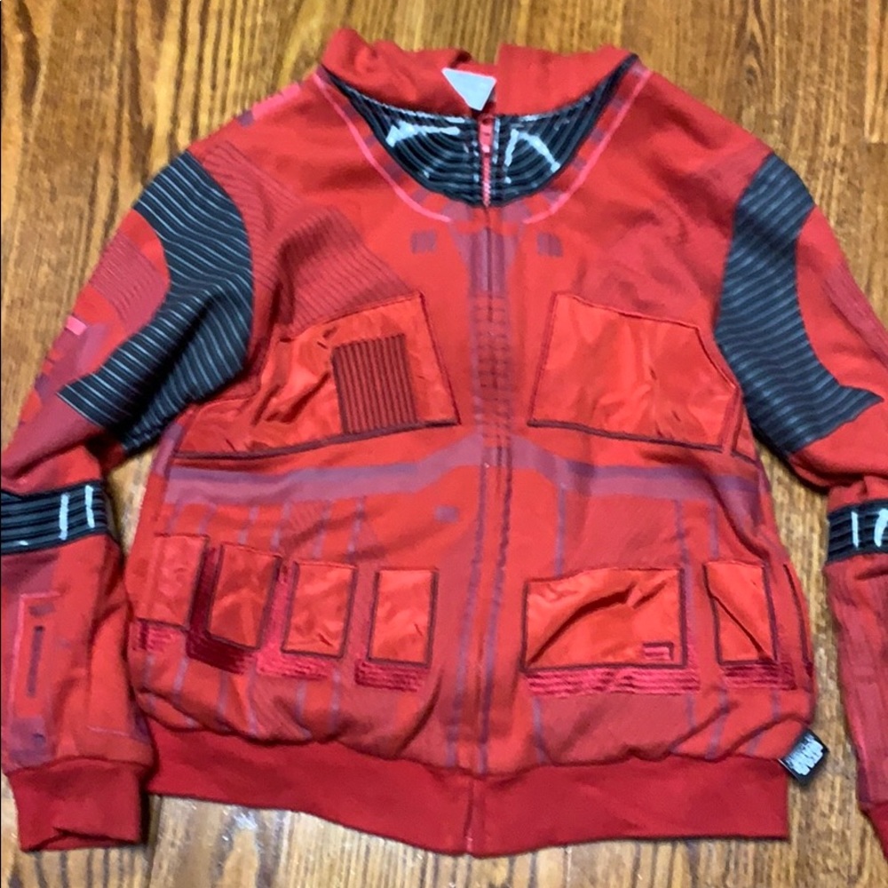 Disney Star Wars Sith Trooper Zip-up Sweatshirt.